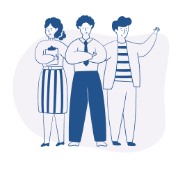 Illustration du réseau AXIS MUNDI de coachs professionnels certifiés et supervisés selon une charte éthique